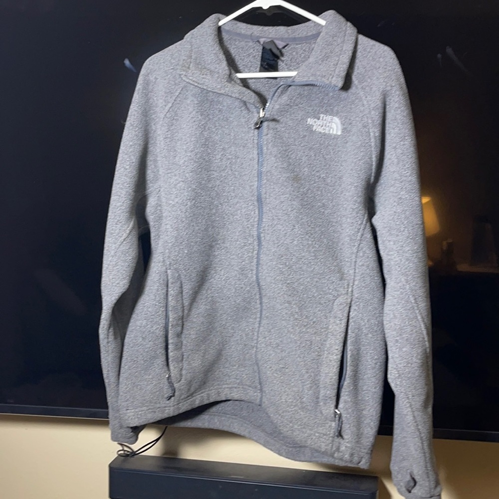 North Face zip up fleece